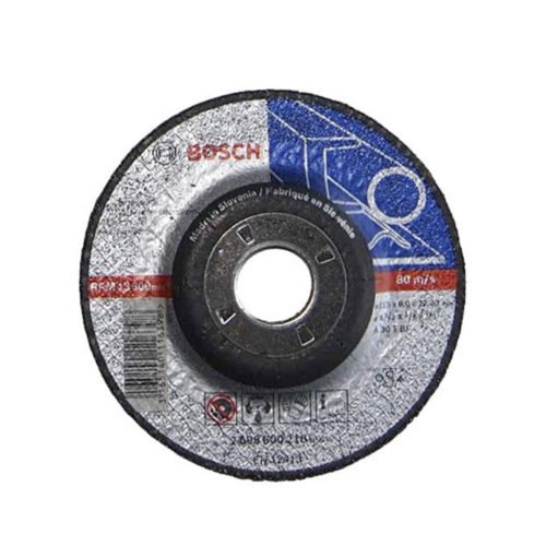 DISCO DE PULIR METAL 4 _ X 1/4 X 7/8 BOSCH - SOS PROTECCION INTEGRAL S.R.L